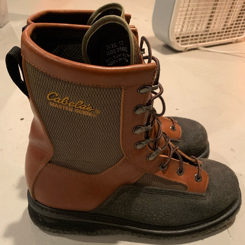 Cabela's Master Guide Felt Sole Wading Boots